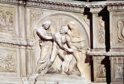 Fonte Gaia (detail) by Jacopo della Quercia